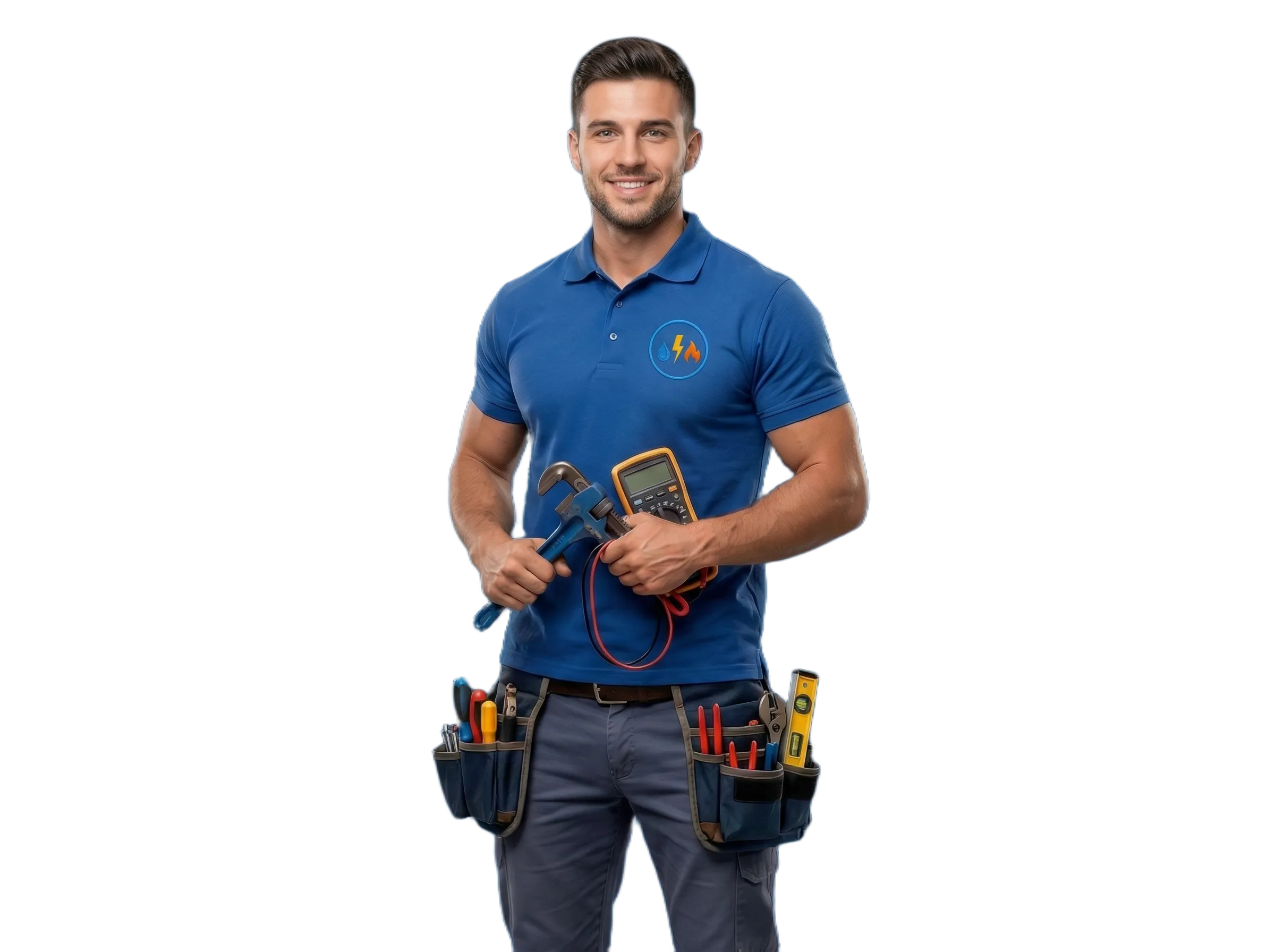 Szakember munkavégzés közben Budapesten